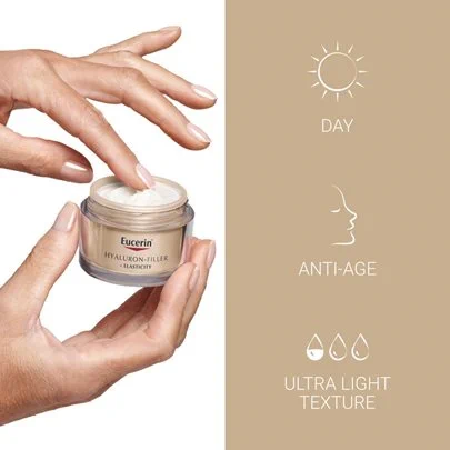 EUCERIN HYALURON FILLER ELASTICITY DAY CREAM SPF15 50ml 2 EUCERIN HYALURON FILLER ELASTICITY DAY CREAM SPF15 50ml
