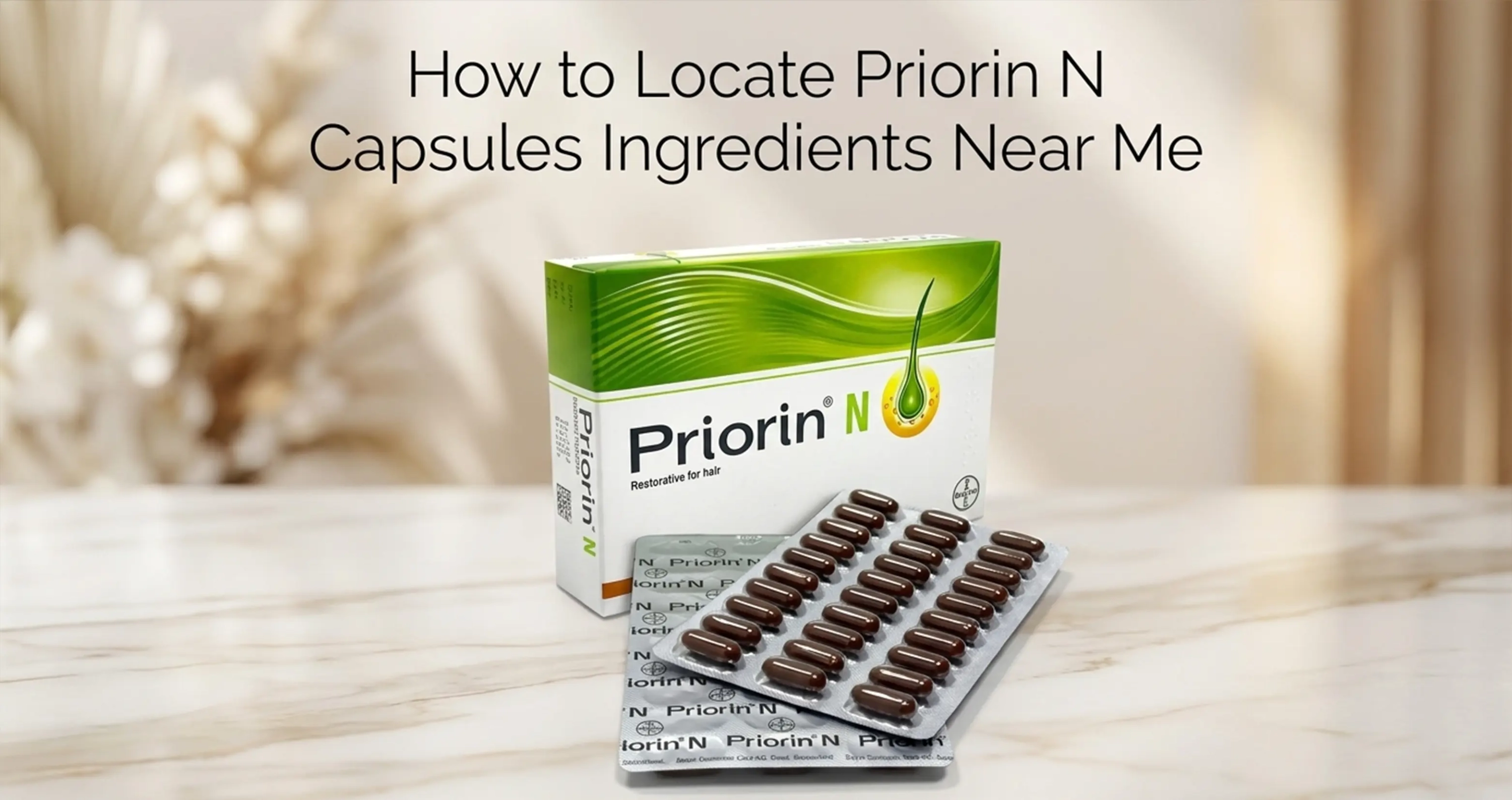 Which hair vitamins are best for strengthening hair in Dubai? 1 priorin capsules ingredients