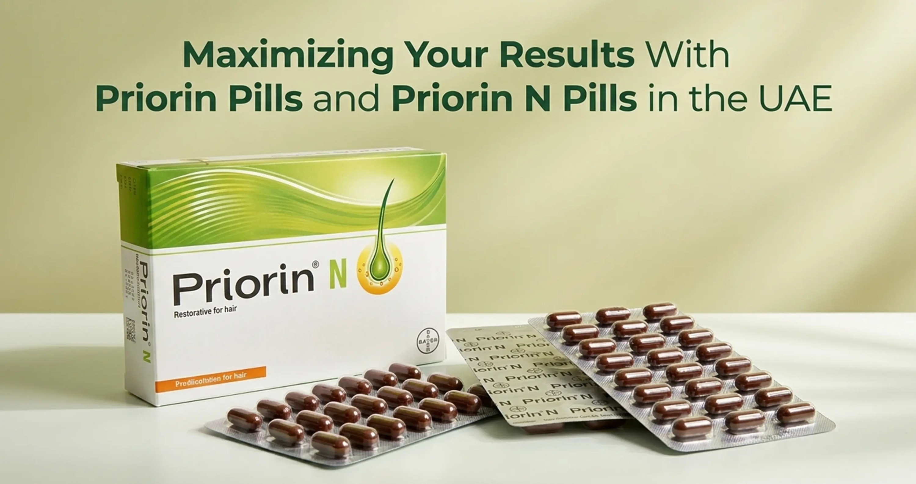 How long before seeing results from popular hair health formulas? 1 priorin pills
