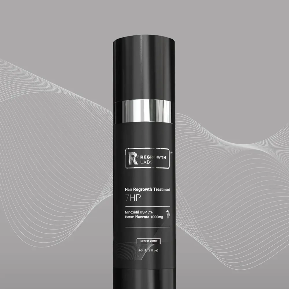 7HP Hair Regrowth Treatment | Minoxidil 7% + Dutasteride 0.1% + Horse Placenta 1,000mg 4 7HP Hair Regrowth Treatment | Minoxidil 7% + Dutasteride 0.1% + Horse Placenta 1,000mg - Image 2