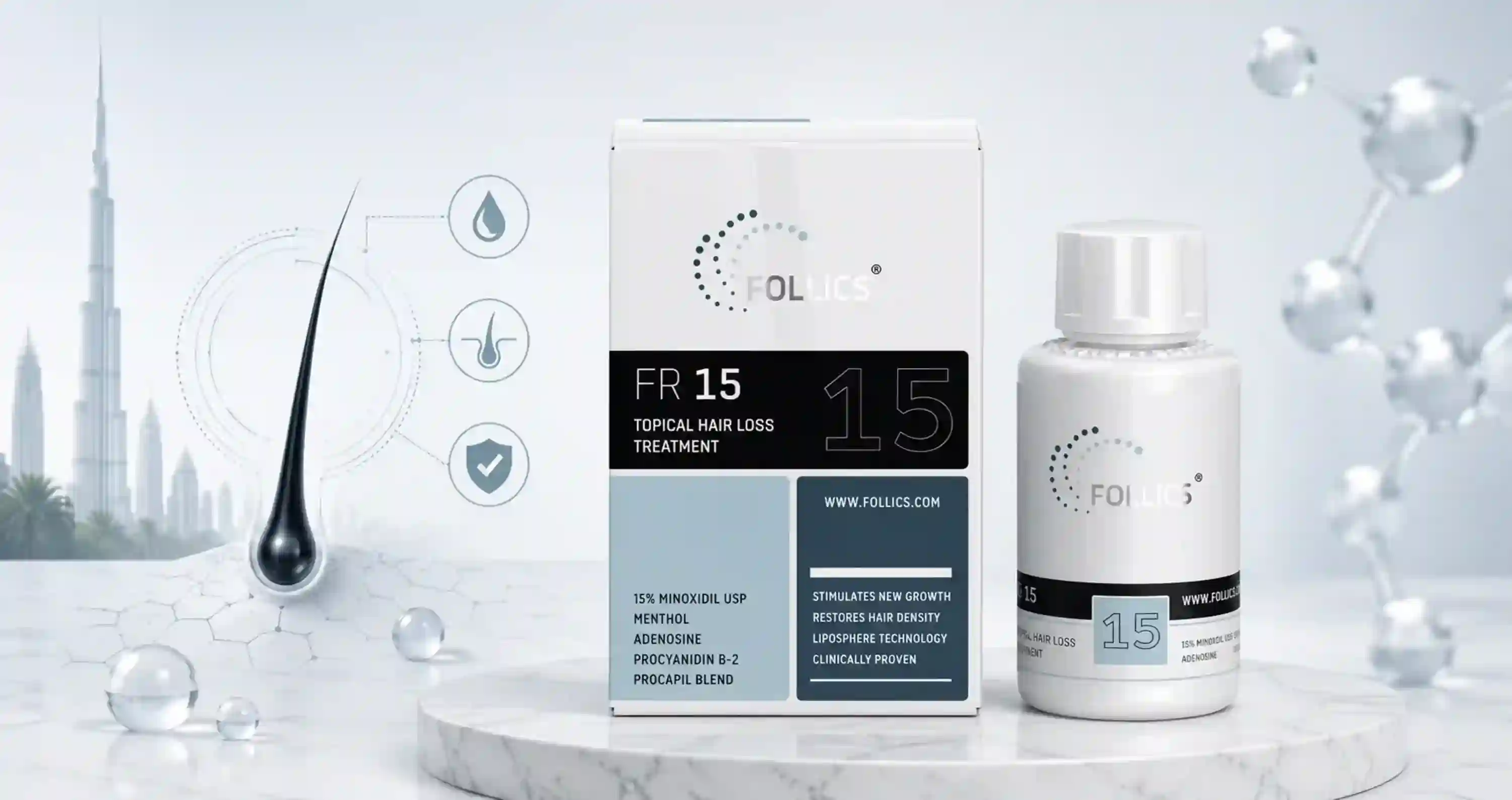 15 percent minoxidil without finasteride UAE