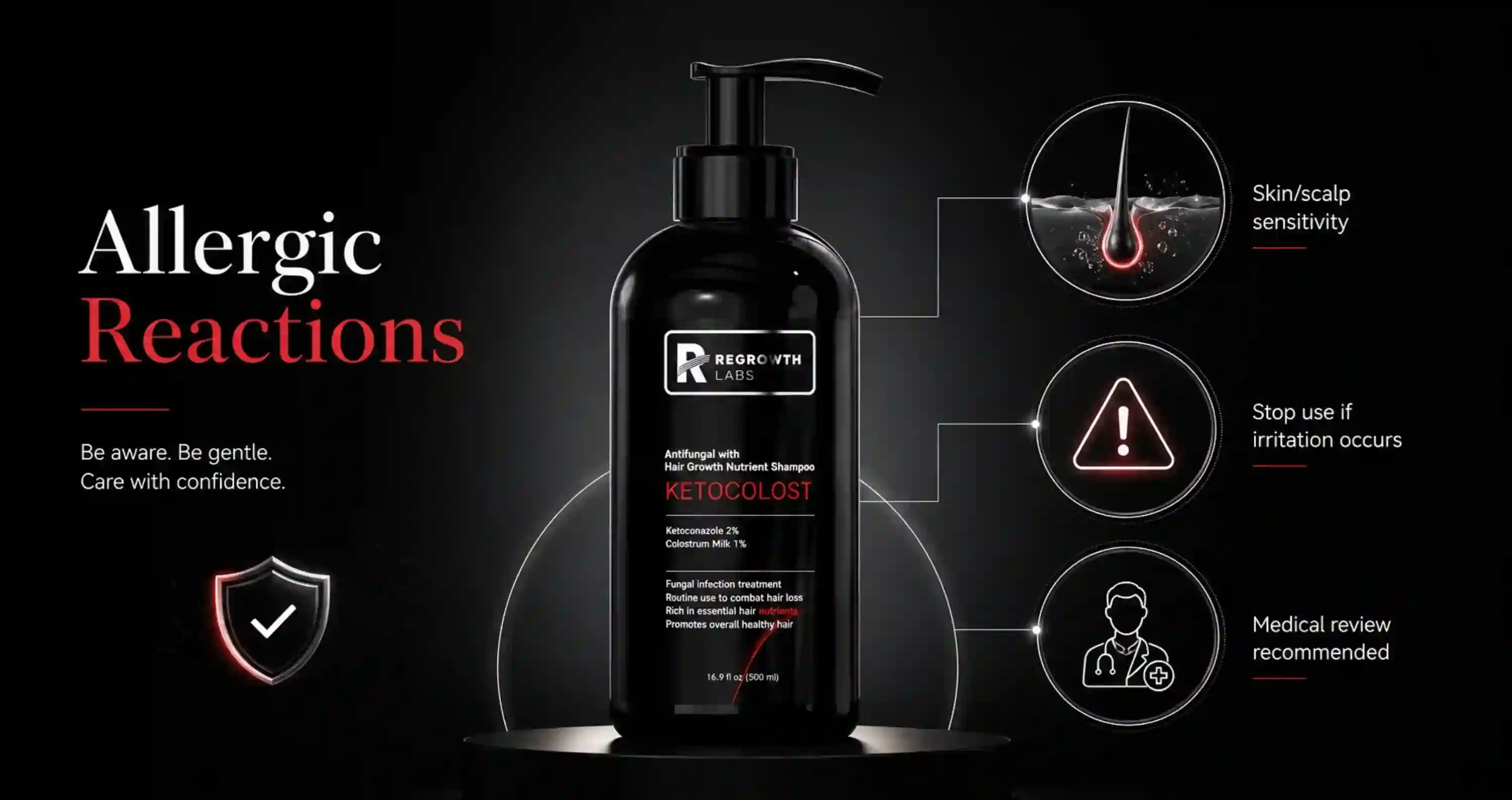 Ketocolost Ketoconazole Colostrum Shampoo UAE: Why This Anti-Fungal Formula Uses Both 3 Ketocolost ketoconazole colostrum shampoo UAE