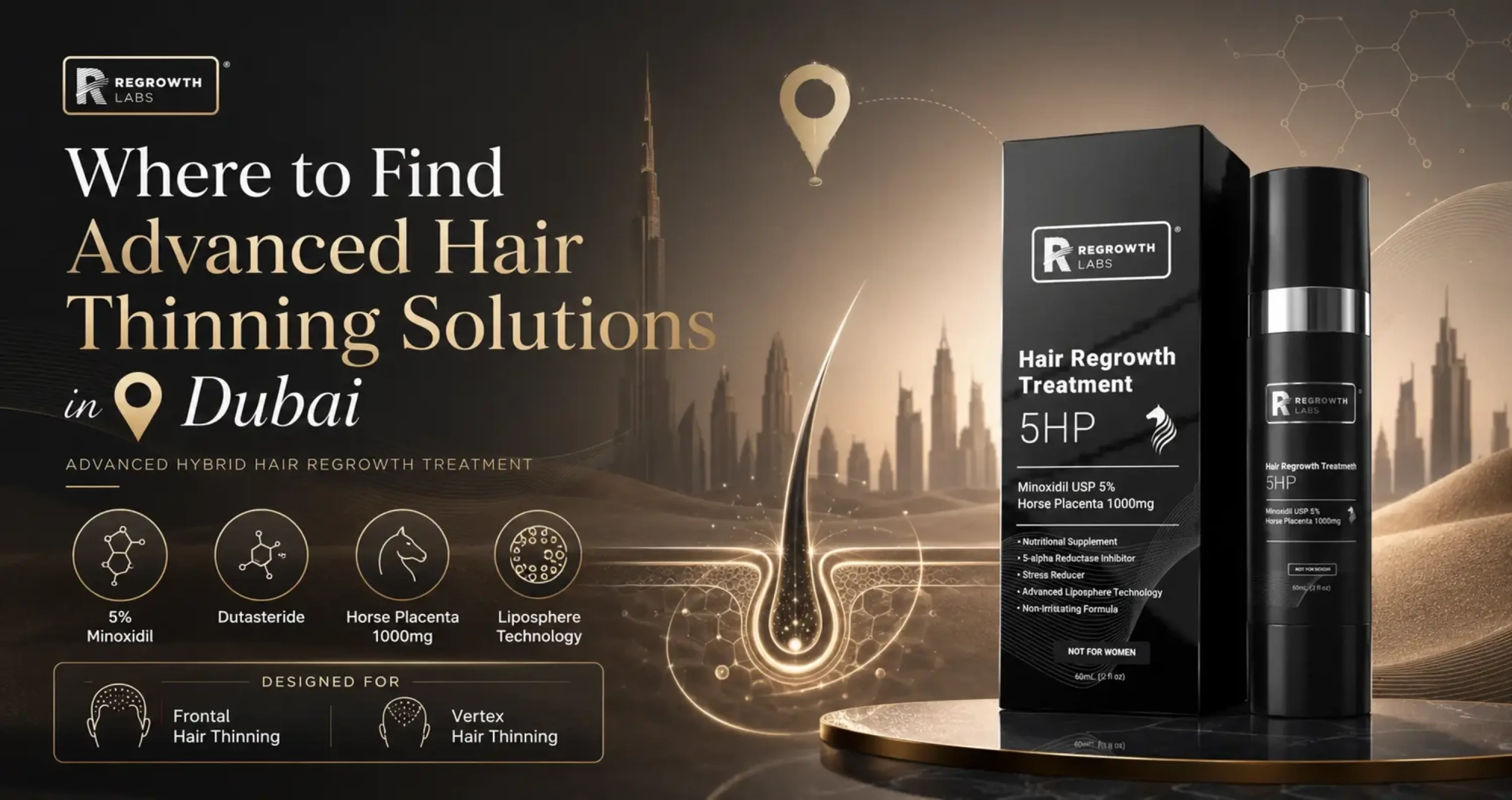hair thinning solutions in Dubai