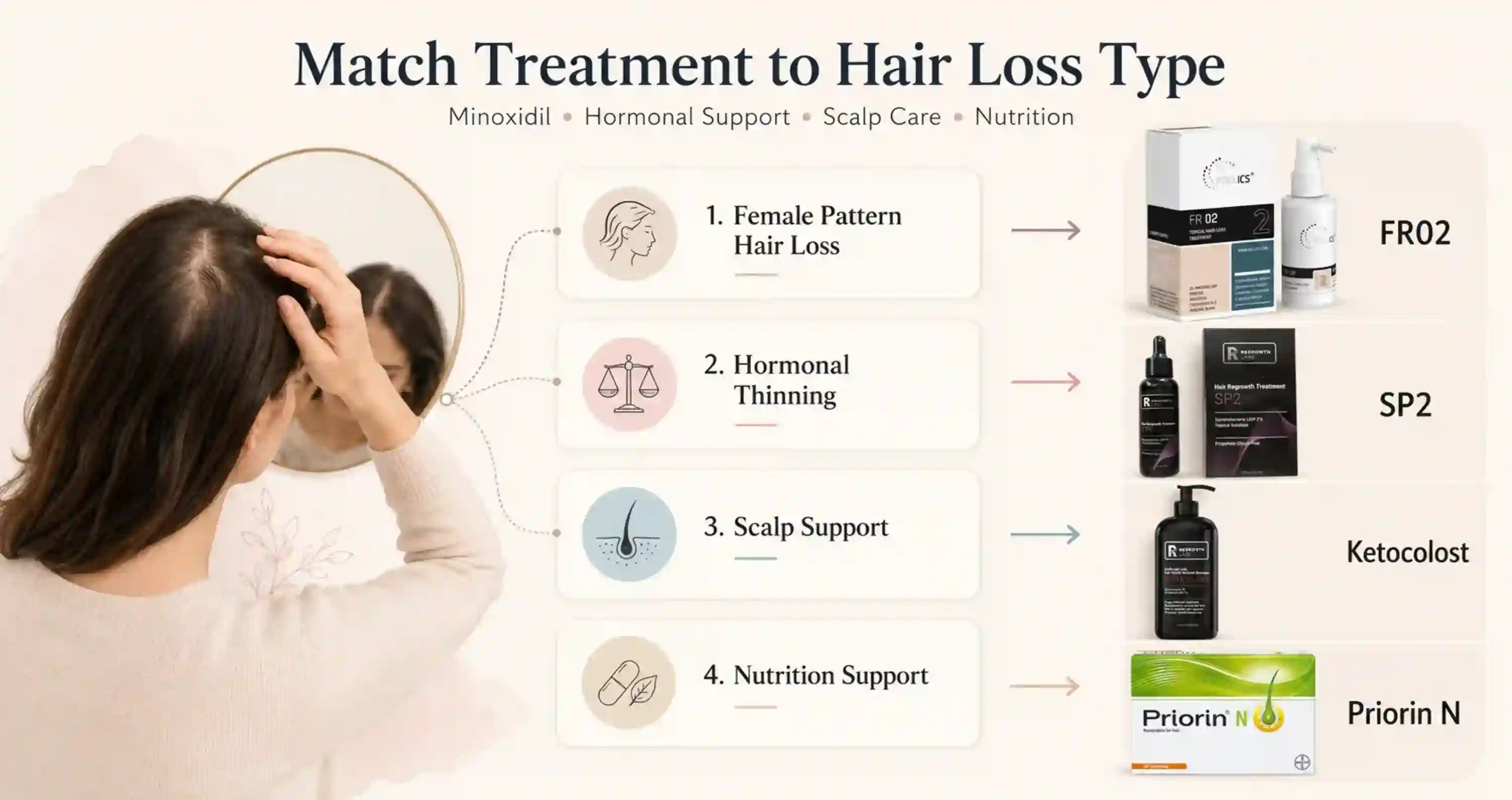 Best hair regrowth treatments for women, ranked by evidence 1 hair regrowth treatments for women