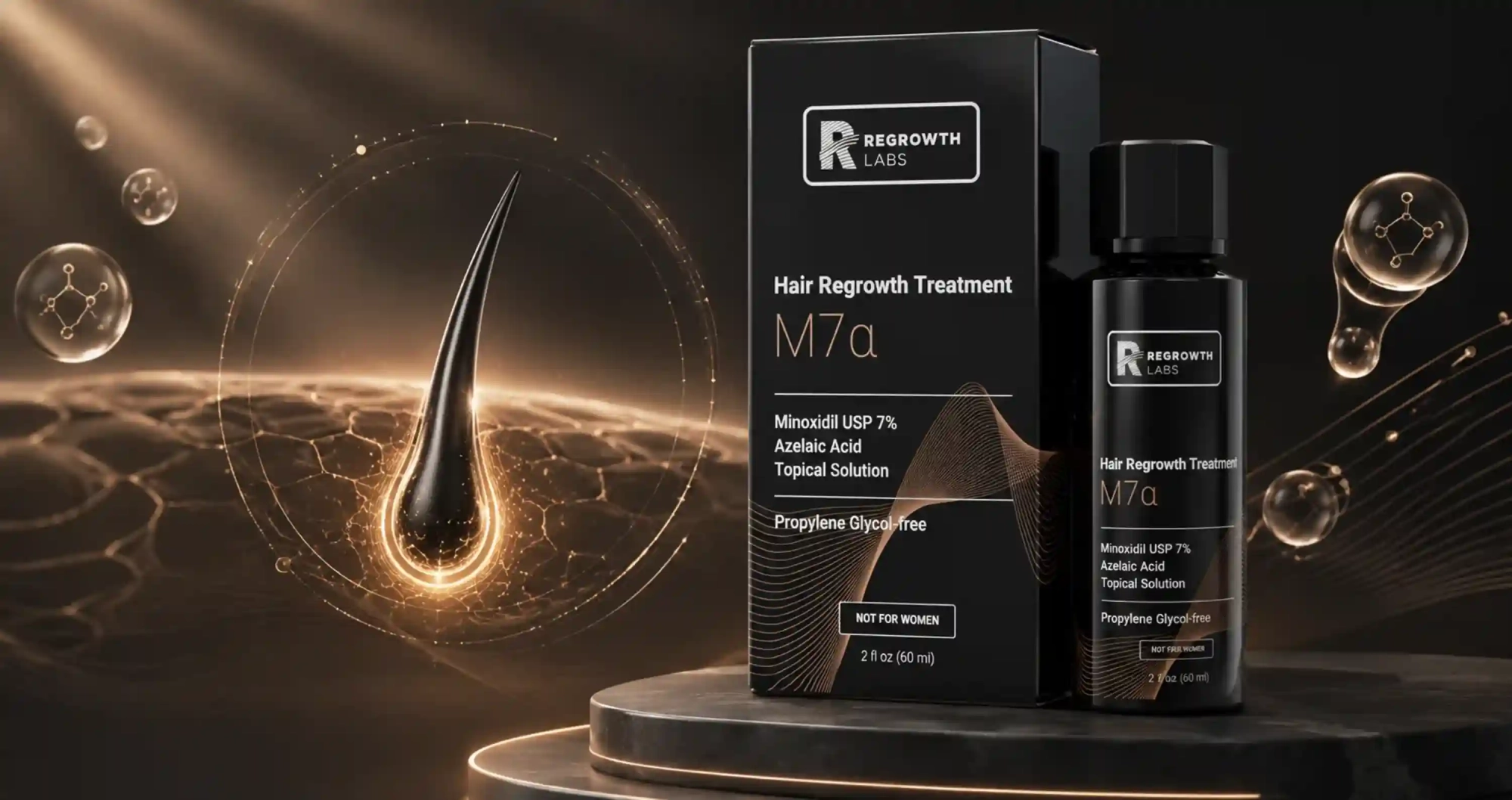 M7a alcohol-free minoxidil 7% UAE