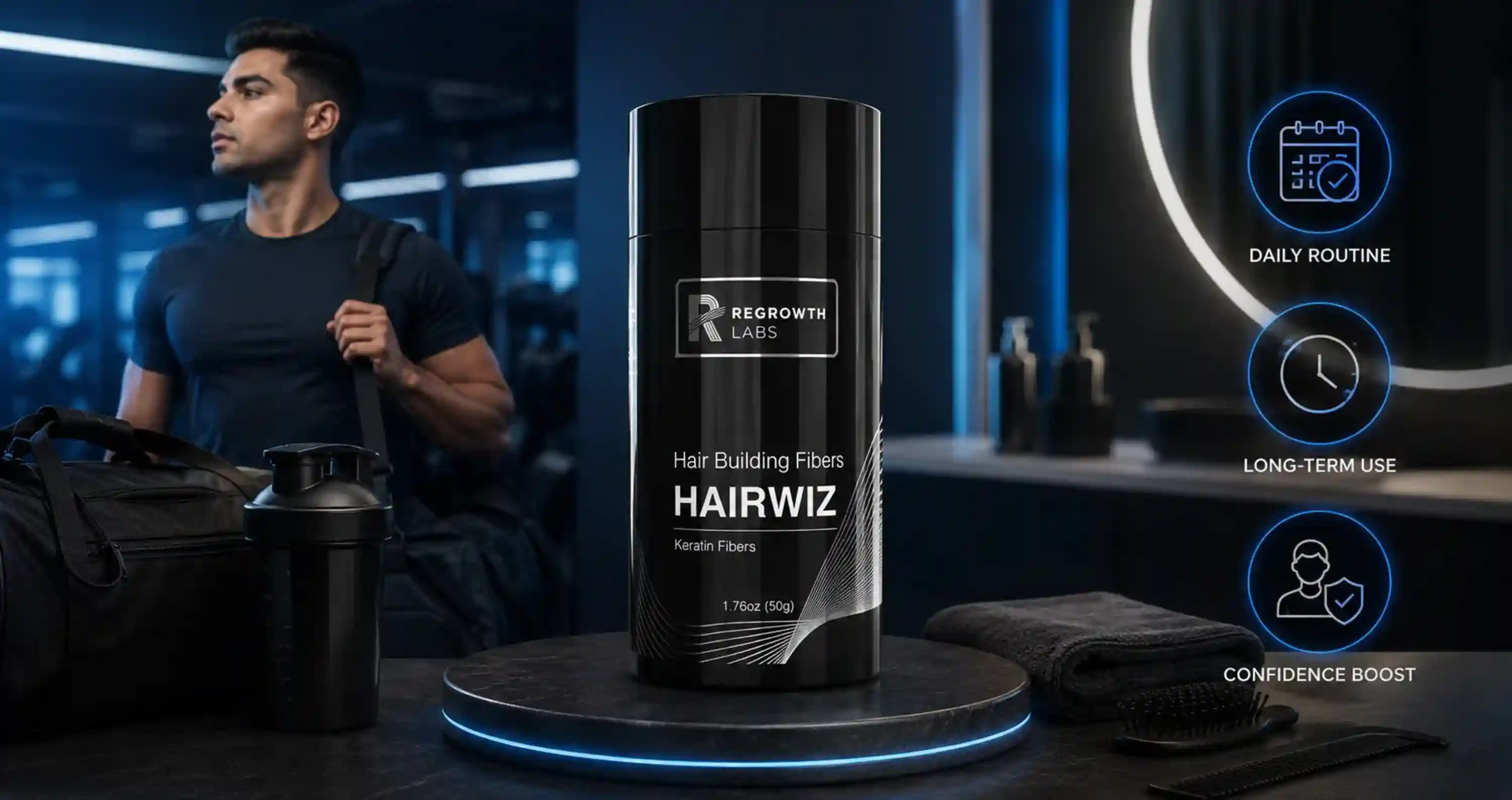 50g hair fibers for daily use