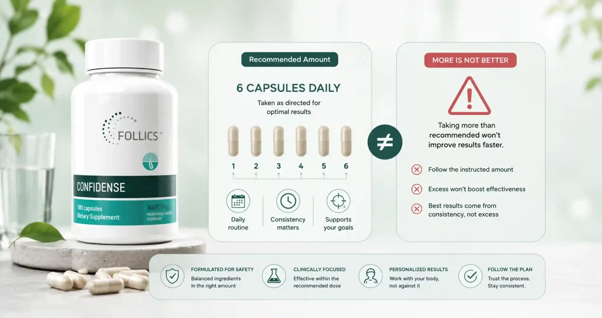 Drug Free Hair Supplement UAE: What Follics Confidense Actually Offers 1 drug free hair supplement UAE