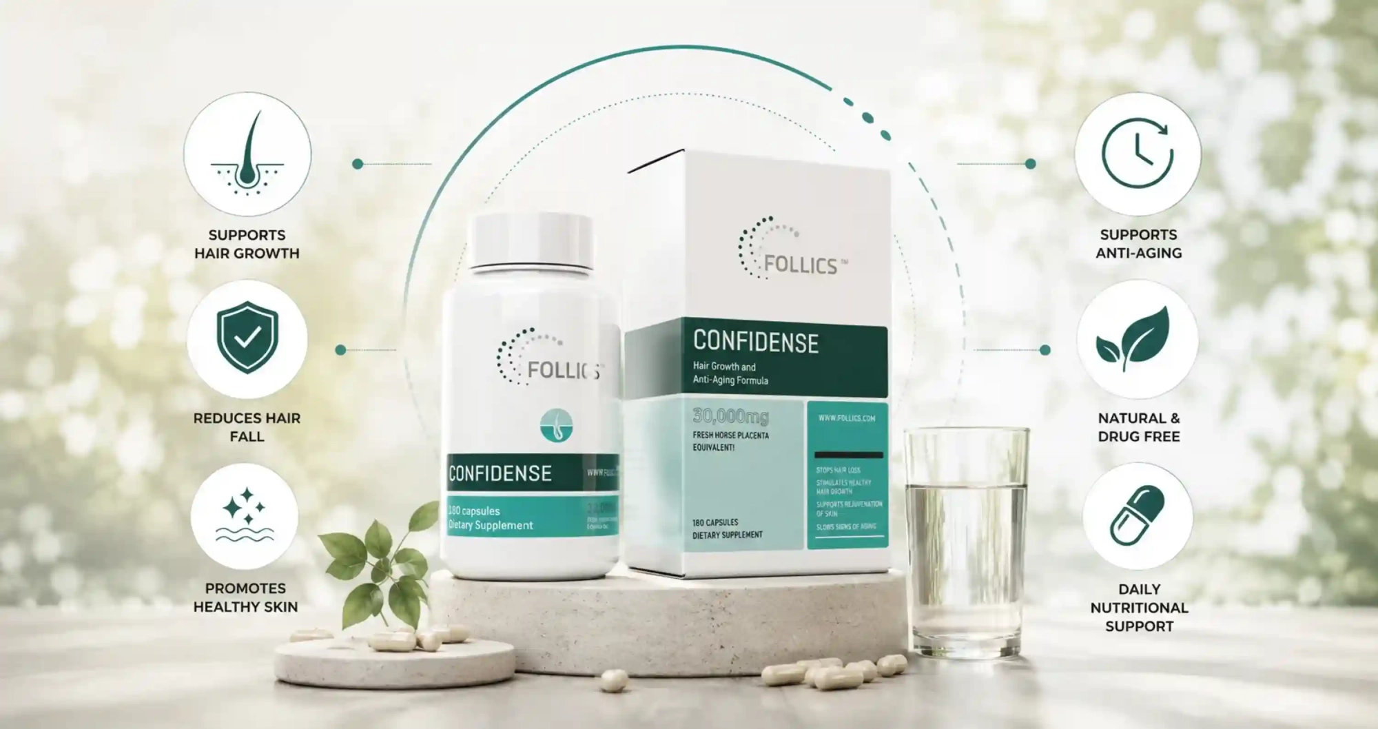 drug free hair supplement UAE