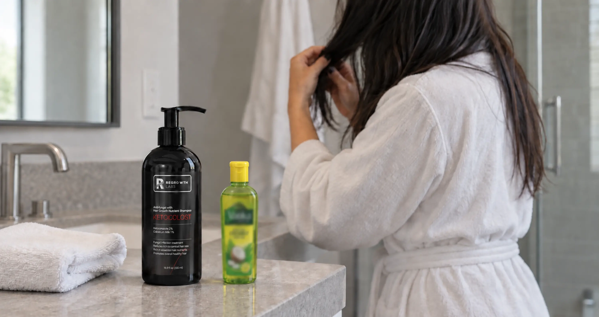 Ketocolost Before Minoxidil Spray: The Correct Shampoo-to-Topical Sequence 1 Ketocolost before minoxidil spray