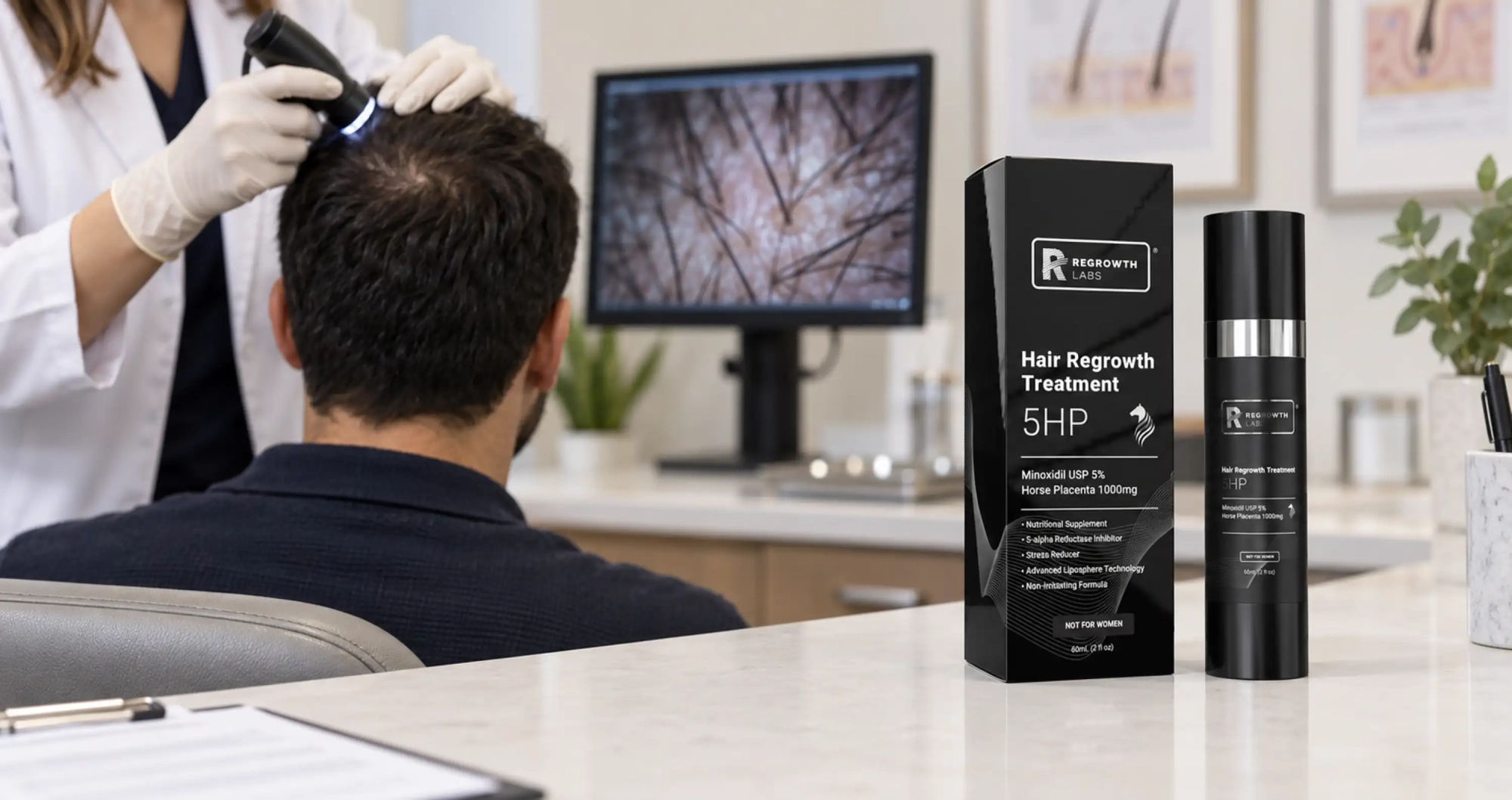 5HP oxytocin hair formula