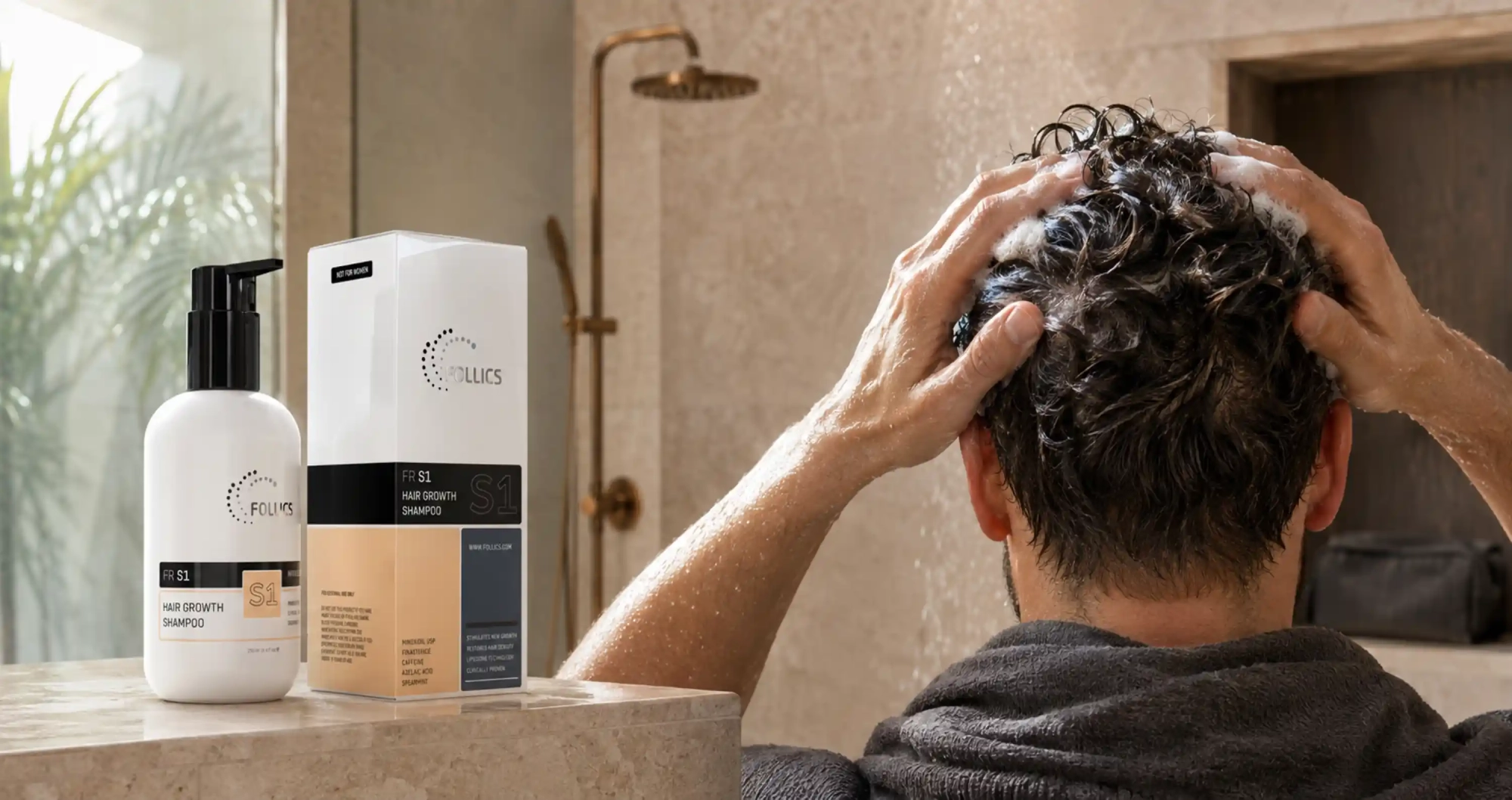 FR S1 caffeine azelaic acid shampoo