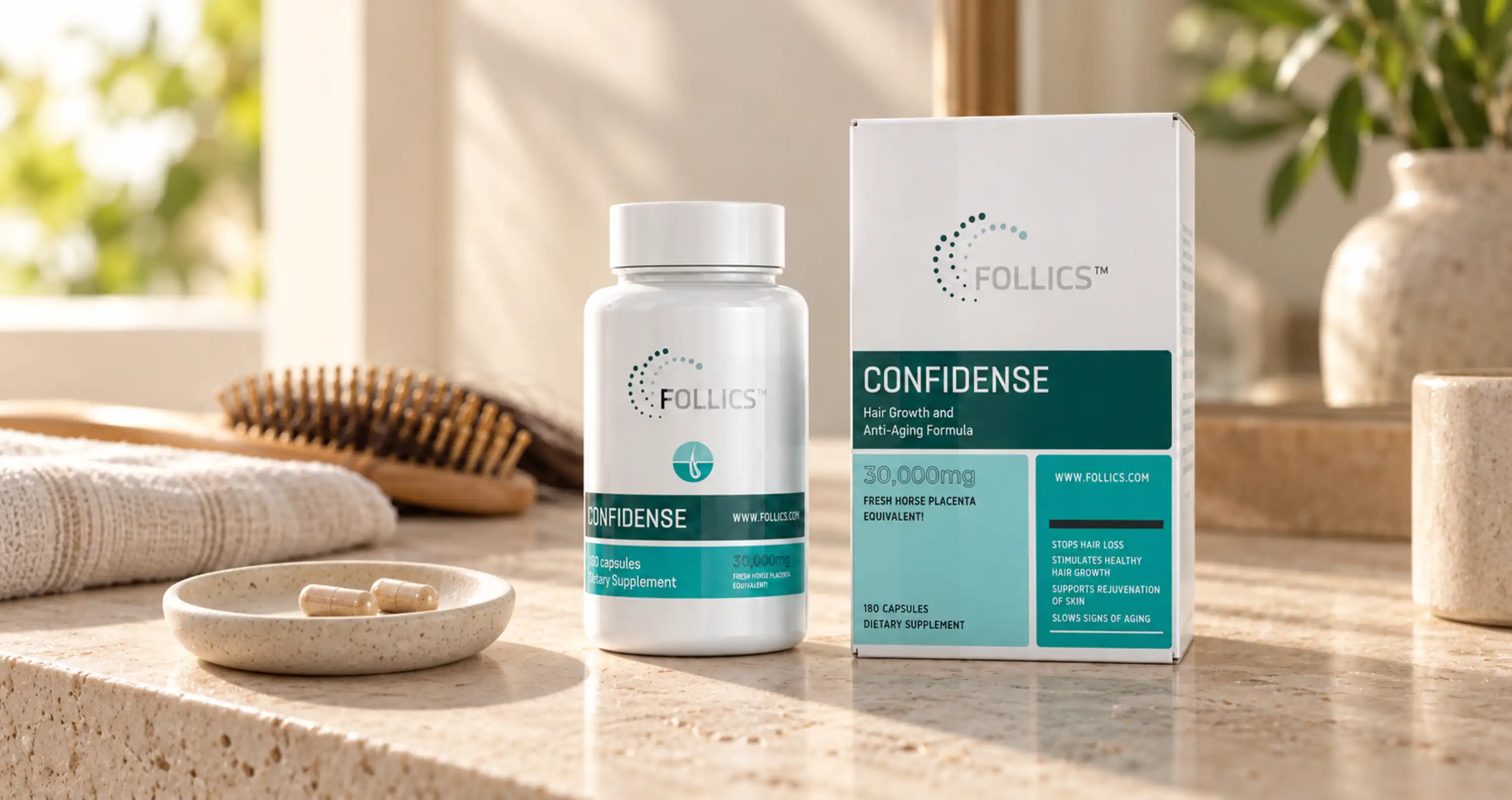 Follics Confidense horse placenta