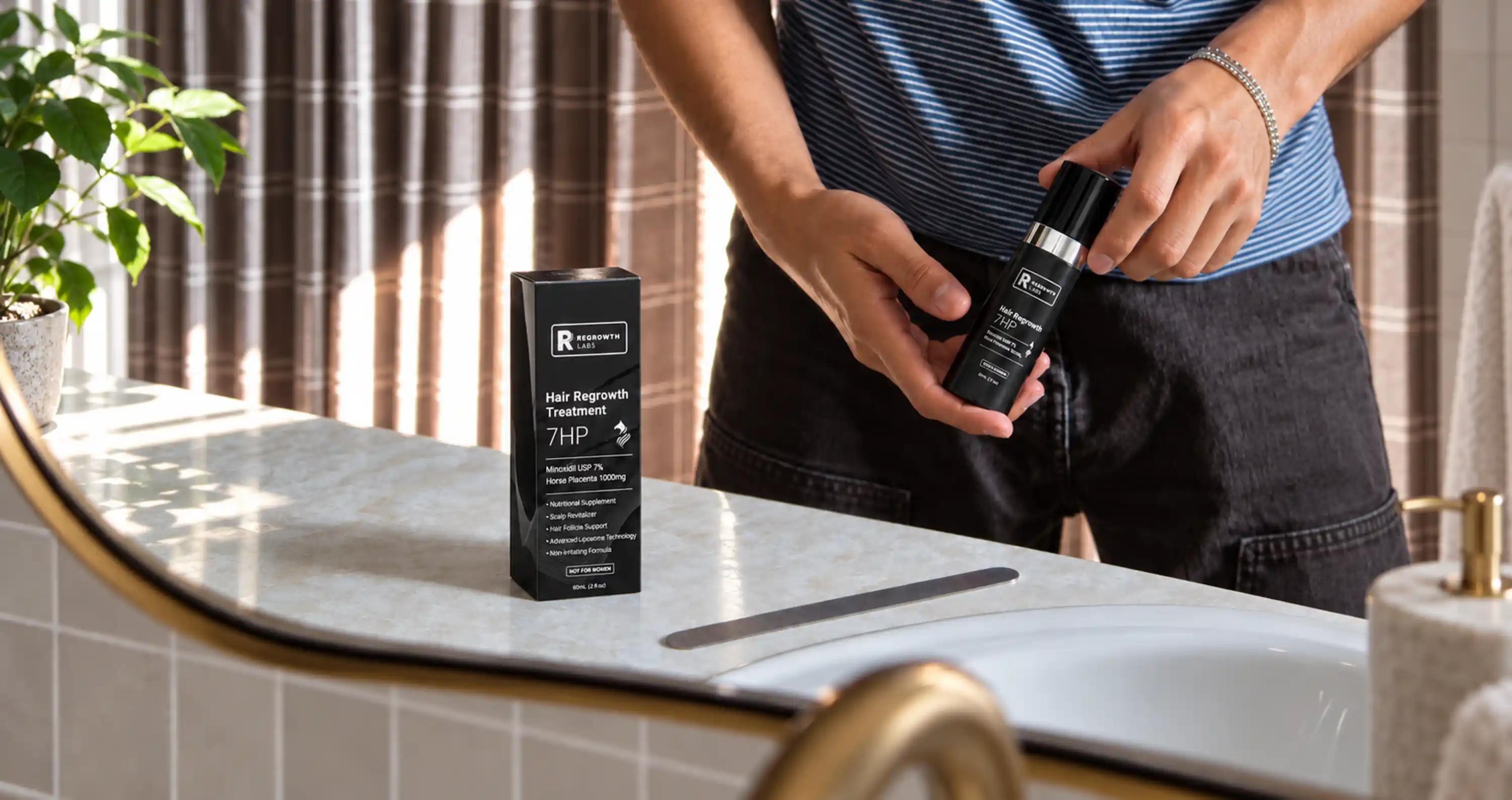 7HP receding hairline treatment UAE